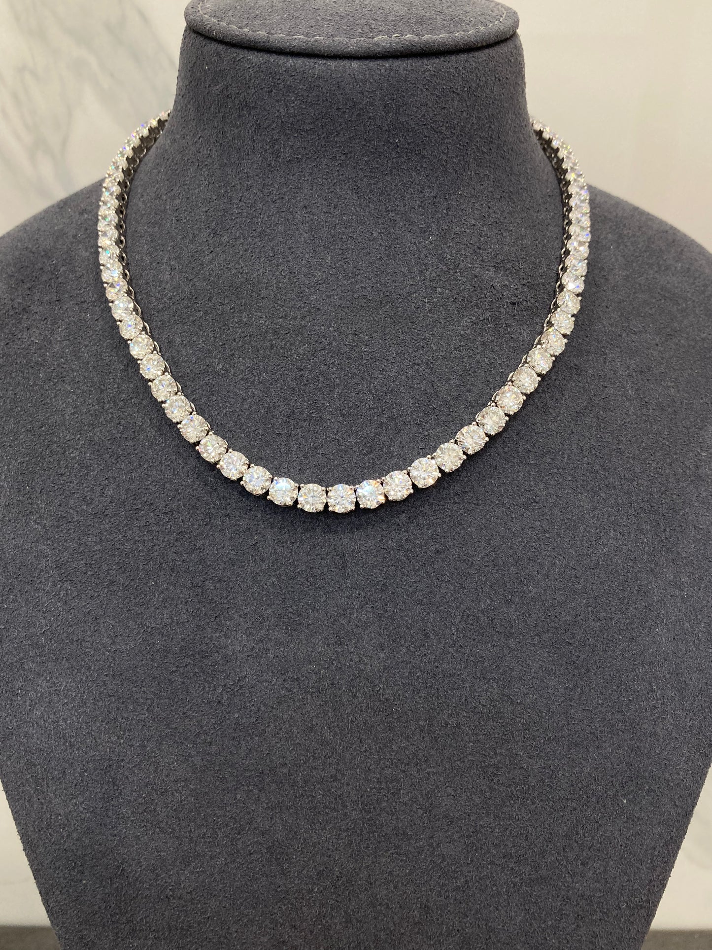 50PT EACH ROUND DIAMOND FULL NECKLACE (CTA1291)