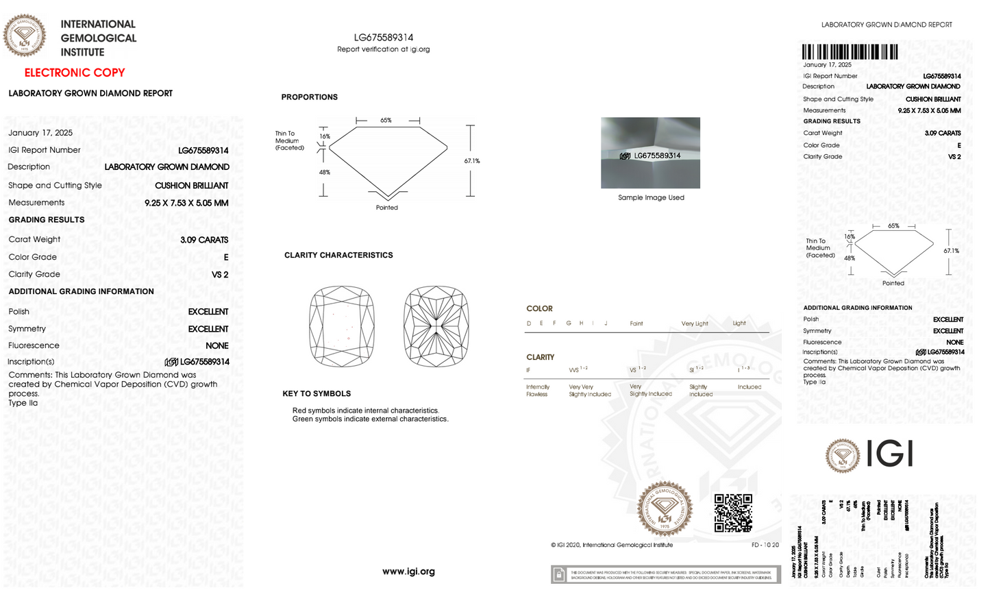 3CT CUSHION W/TAPPER RING (ARJS3144)