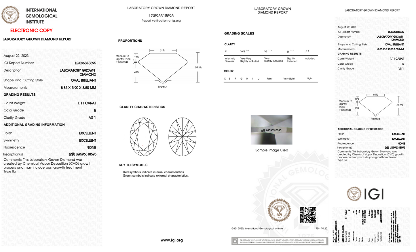 1 CARAT OVAL STUDS (ARJS2957)