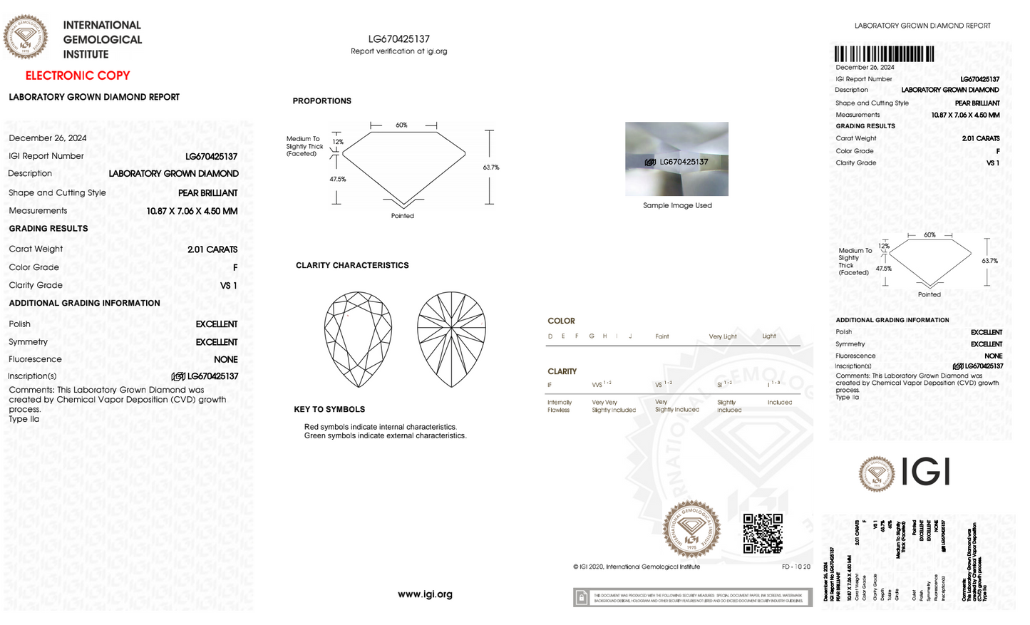 ROUND DIAMOND W/PEAR DROP EARRING (CTA1276)