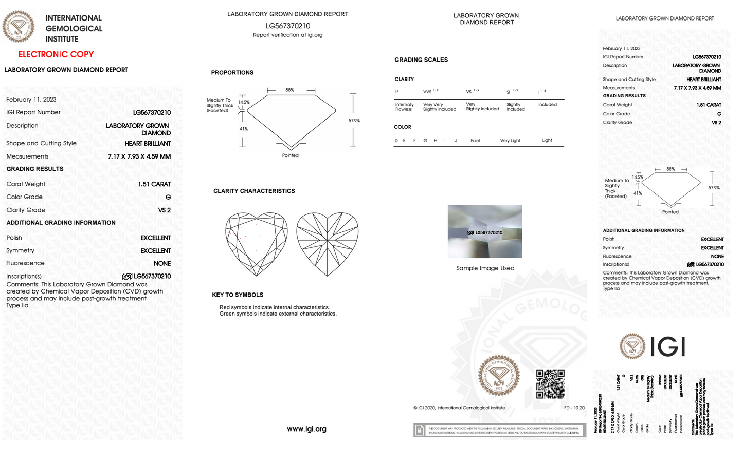1.51 CARAT HEART SHAPE EARRING (KJE9753/3615)