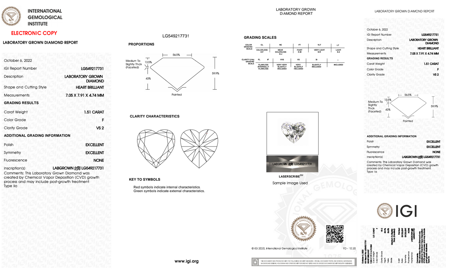 1.51 CARAT HEART SHAPE EARRING (KJE9753/3615)