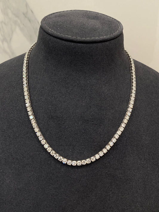 20PT ROUND FULL DIAMOND NECKLACE (ARJS3140)