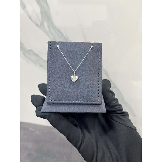 1.51 CARAT HEART SHAPE NECKLACE  (KJN9747)