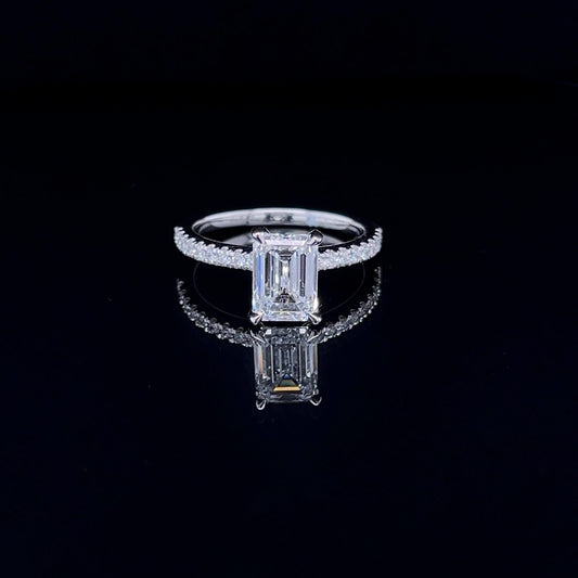 2.06 CARAT EMERALD RING (KJR7330)