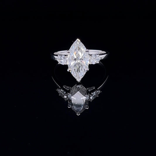 2 CARAT MARQUISE RING (KJR9734)