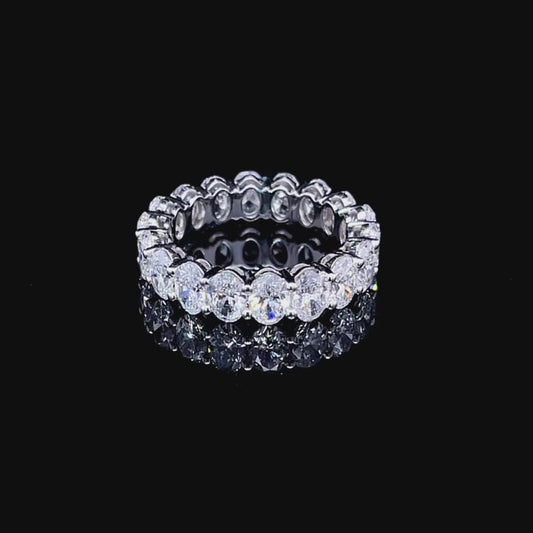 30PT OVAL FULL ETERNITY BAND (ARJS3096)