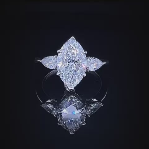 3CT MARQUISE TRIOLOGY RING (CTA1286)