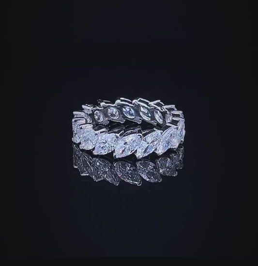 25PT MARQUISE FULL ETERNITY BAND (CTA1302)
