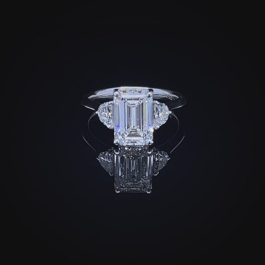 3 Carat emerald trilogy