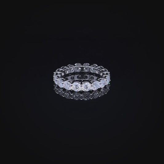 20 PONITER ROUND ETERNITY BAND
