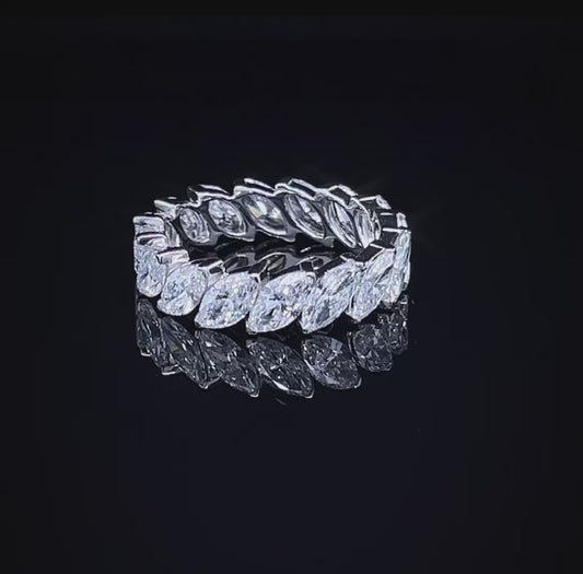 25PT MARQUISE FULL ETERNITY BAND (CTA1290)