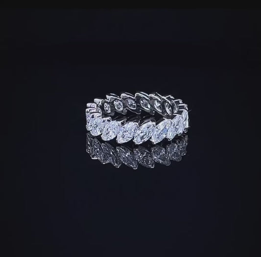 20PT MARQUISE FULL ETERNITY BAND (CTA1303)