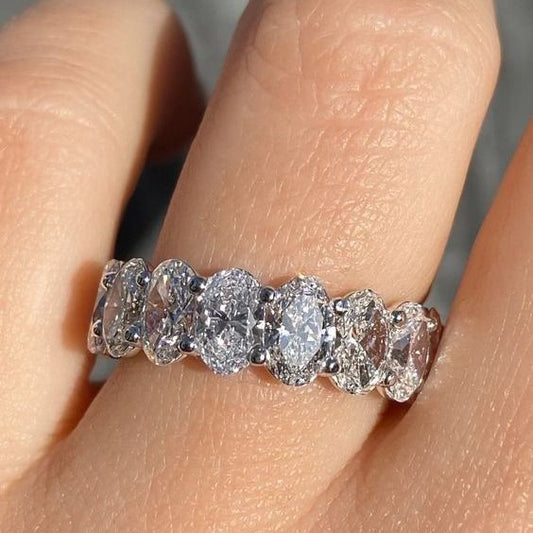 50 Pointer Oval Full Eternity Band (ARJS3897)