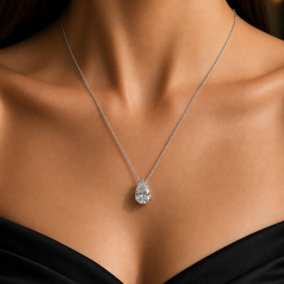 5 Cart Pear Pendant (ARJS4068)