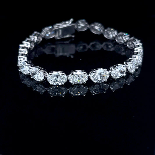 1 Carat Each Oval Bracelet ARJS3963