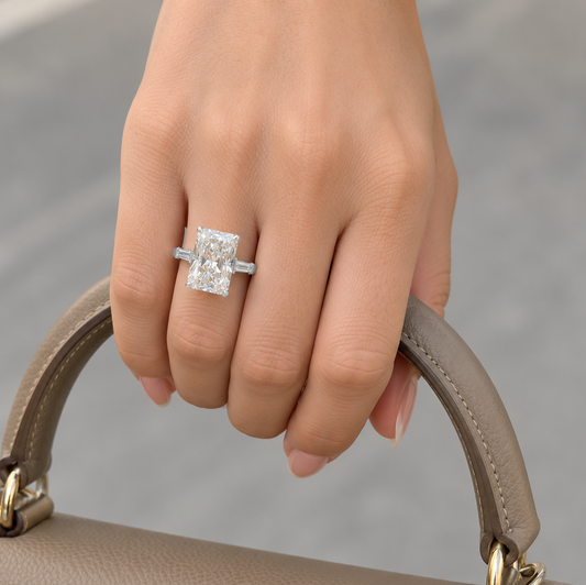 10 Carat Radiant Ring (ARJS3854)