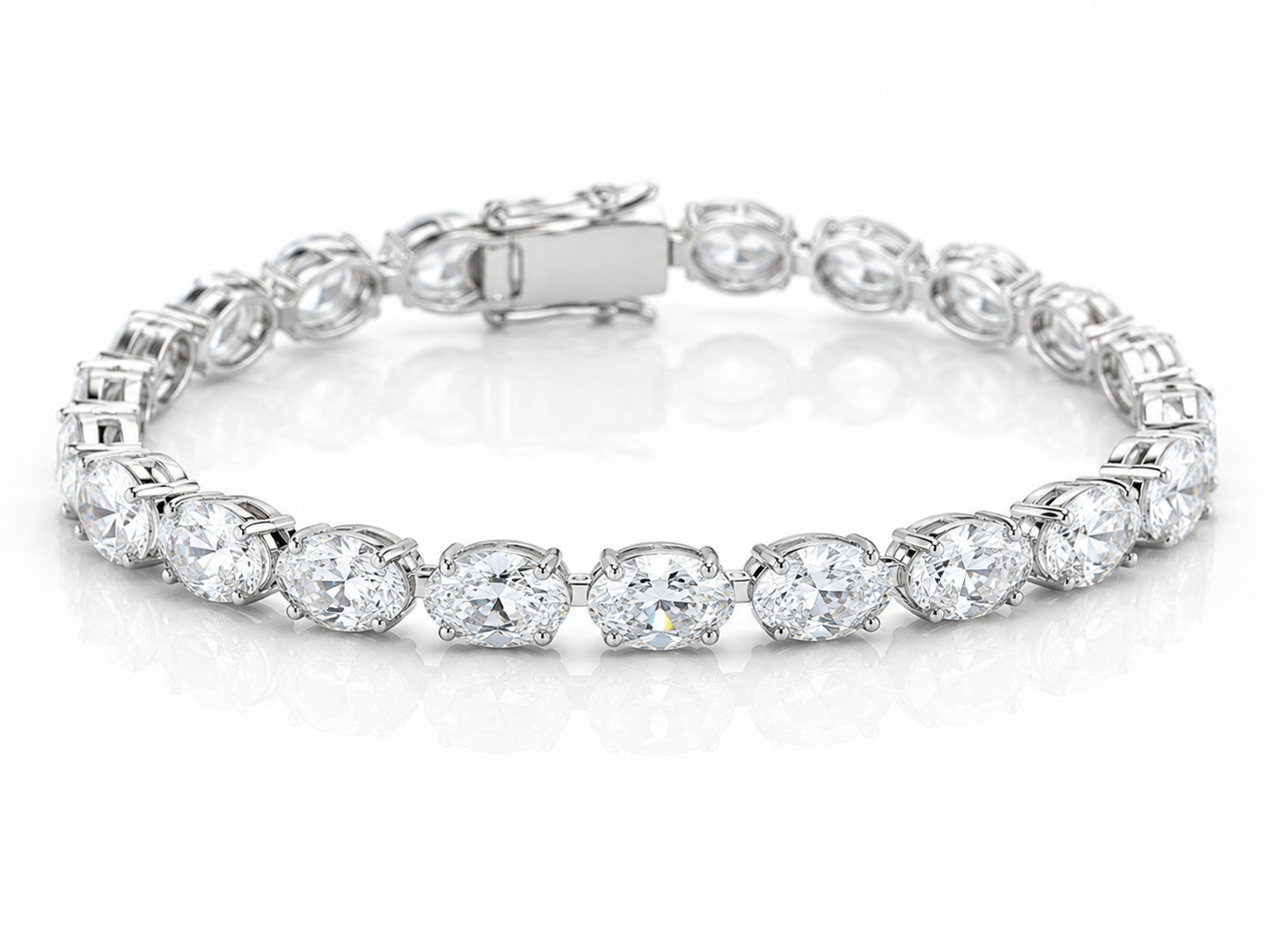 1 Carat Each Oval Bracelet ARJS3963