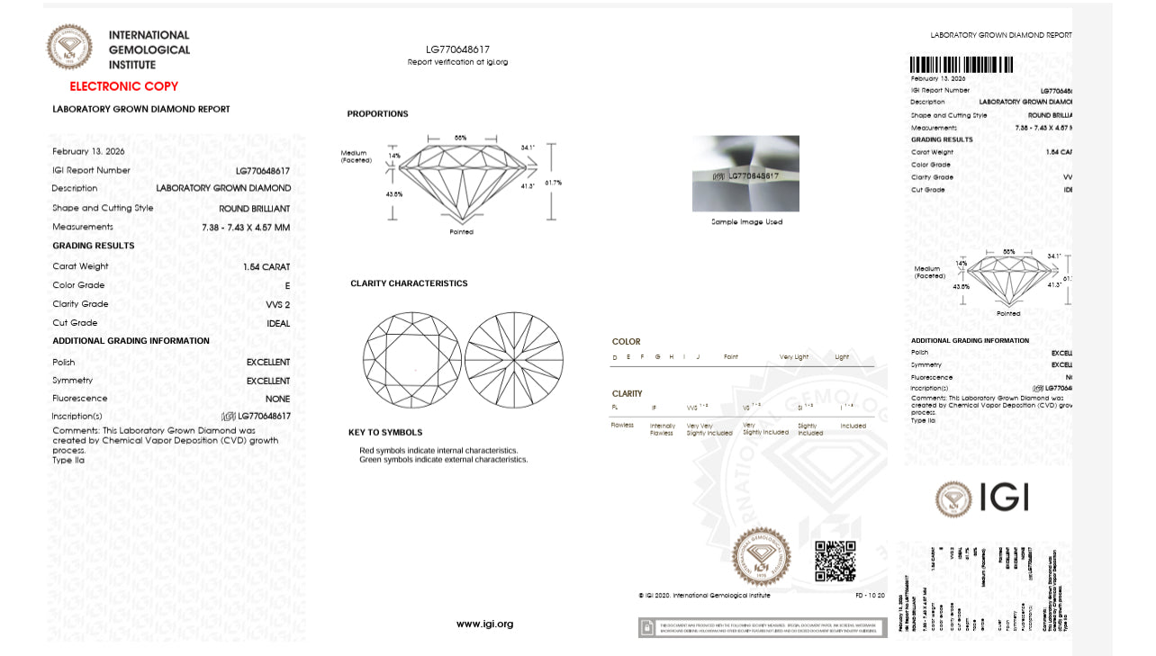 5 CARAT ROUND IN GRADUTED NECKLACE ARJS4004