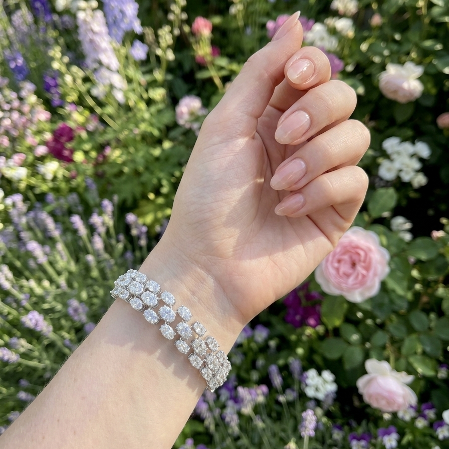 Ultimate 3-Line Oval Diamond Showstopper (ARJS4228)