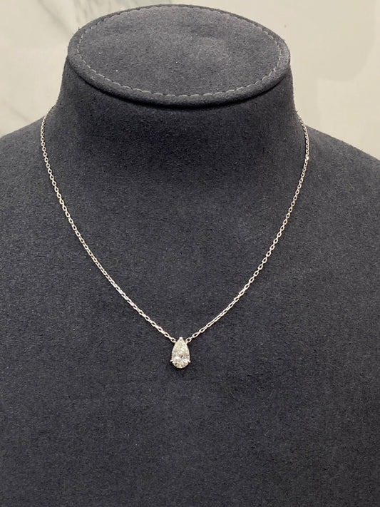 1CT PEAR DIAMOND PENDANT (ARJS2939)