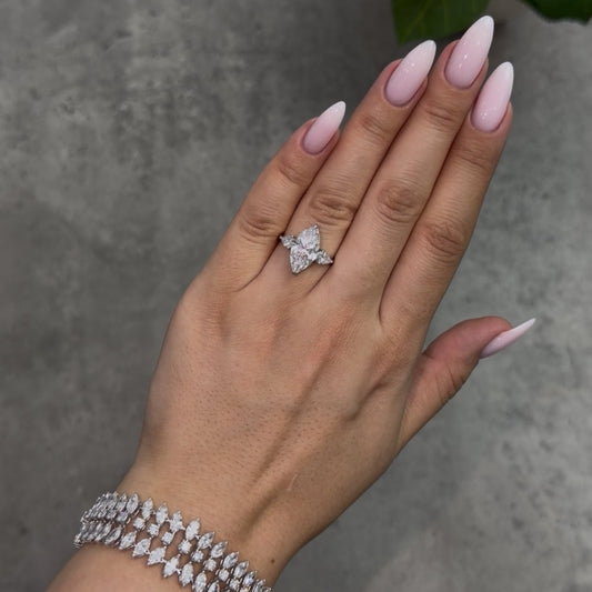 4CT Marquise Trilogy Ring (LARJS3625)
