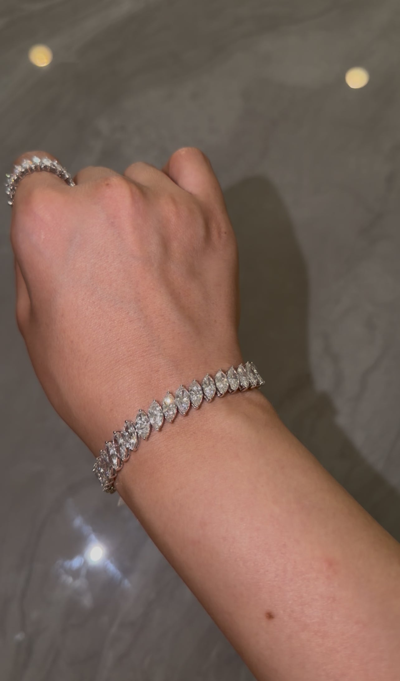 50PT Each Marquise Bracelet (ARJS3888)