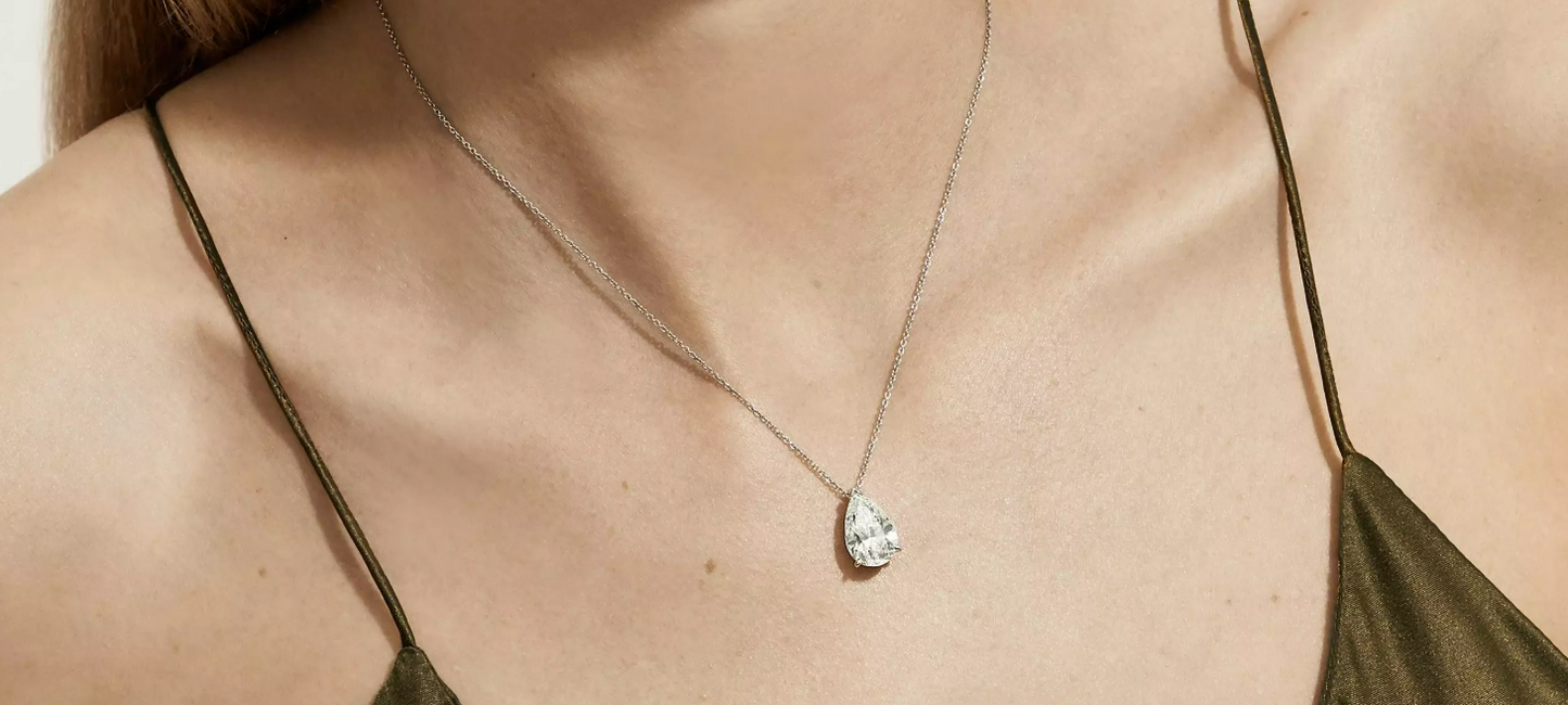 3 CT PEAR PENDANT (ARJS3340)