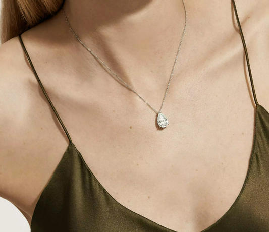 3 CT PEAR PENDANT (ARJS3340)