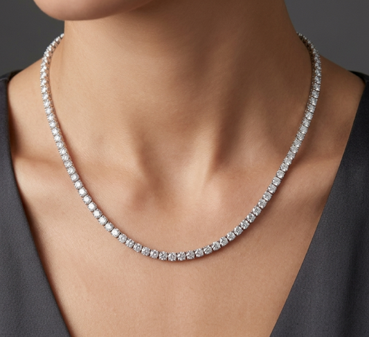 20PT ROUND DIAMOND NECKLACE