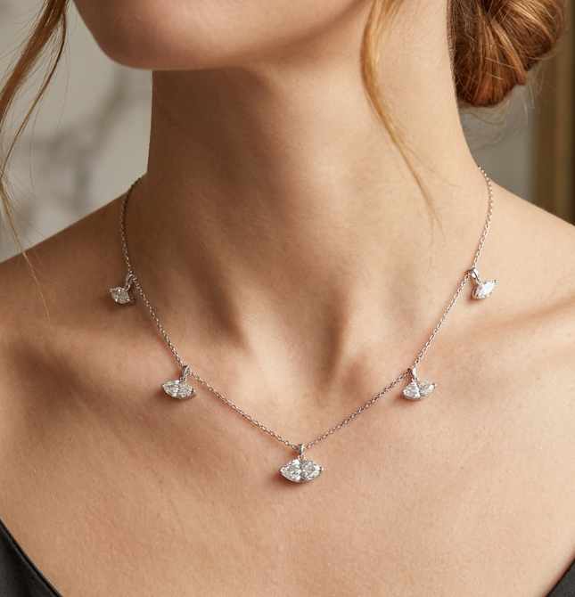 MARQUISE DIAMOND PENDANT (KJN9745)