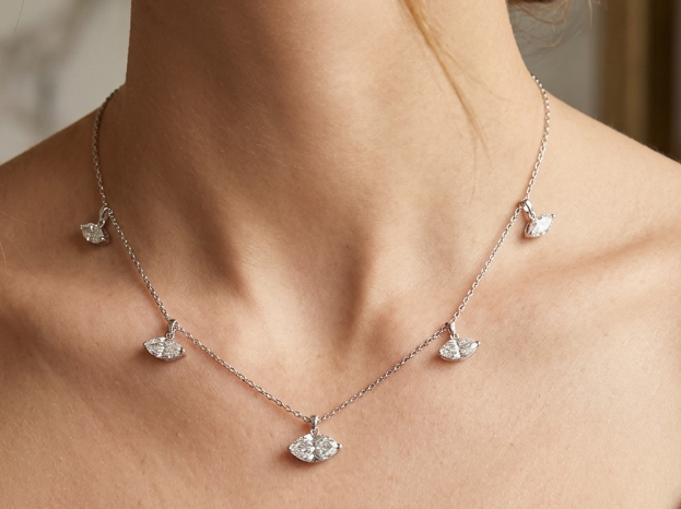 MARQUISE DIAMOND PENDANT (KJN9745)