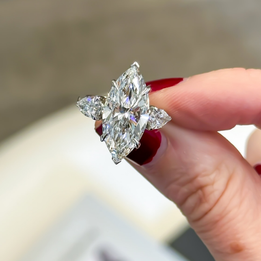 4CT Marquise Trilogy Ring (LARJS3625)