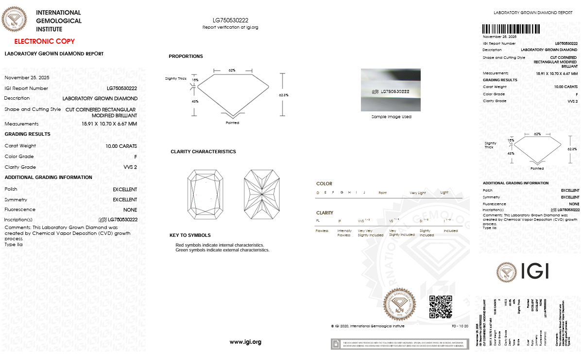 10 Carat Radiant Ring (ARJS3854)