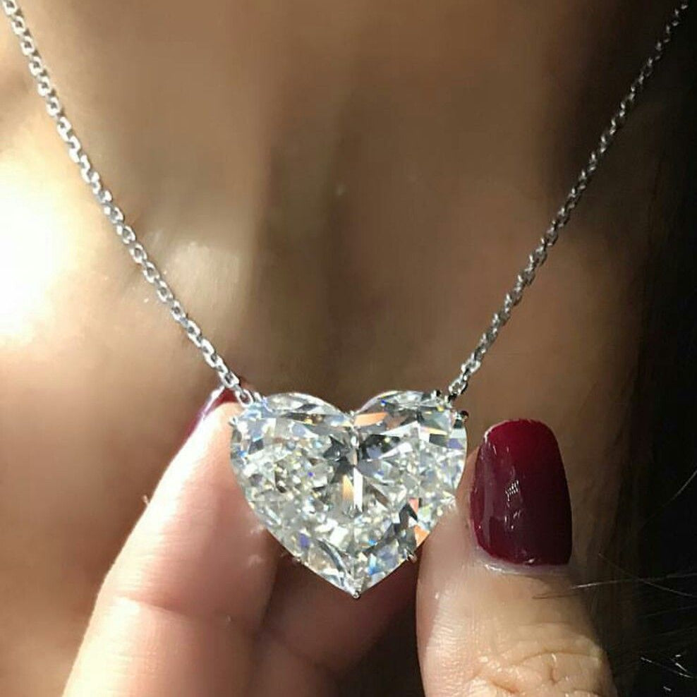 10 CARAT HEART PENDANT ( ARJS4082)