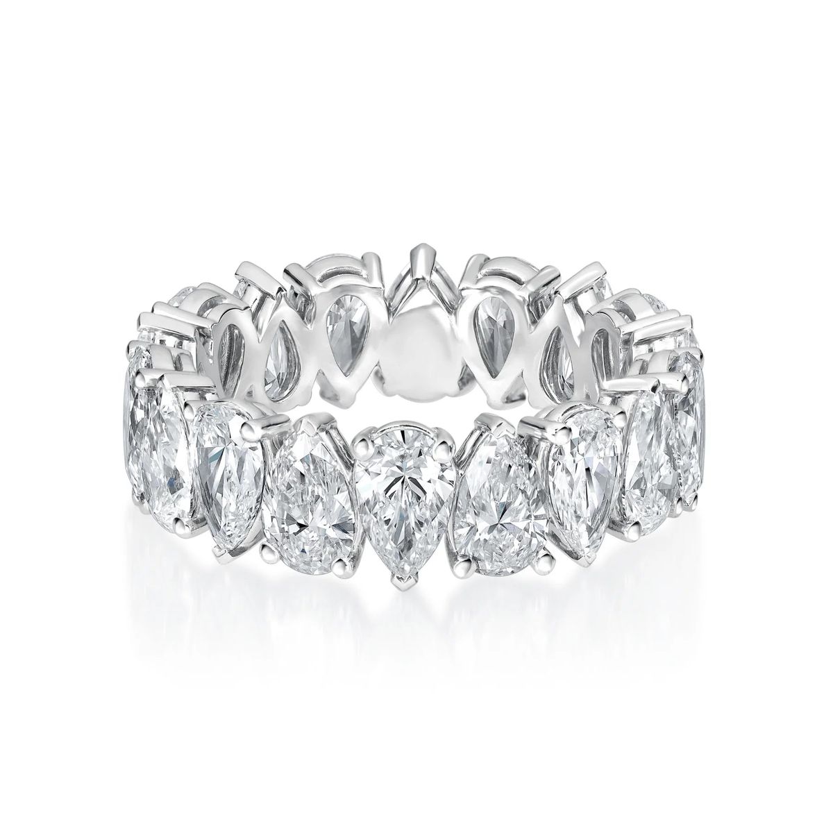 30 Pointer Pear Up Down Full Eternity Band (ARJS3884)