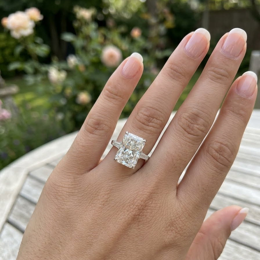 10 Carat Radiant Ring (ARJS3854)