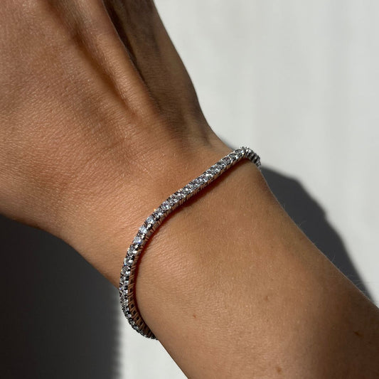20 Pointer Round Tennis Bracelet (ARJS3310)