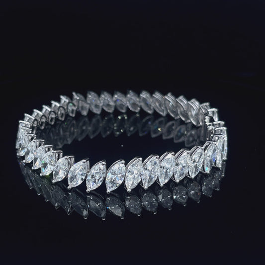 50PT Each Marquise Bracelet (ARJS3888)