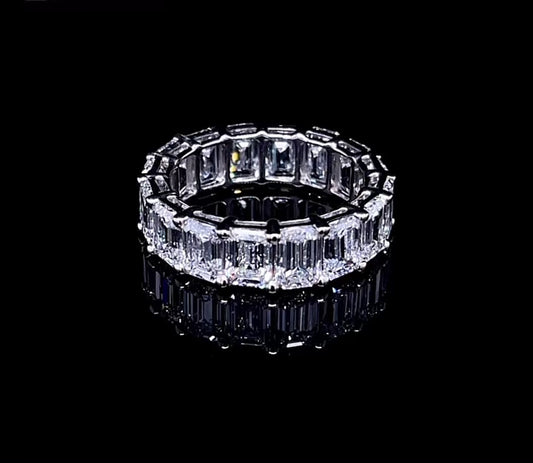 50PT EMERALD FULL ETERNITY BAND (CTA1322)